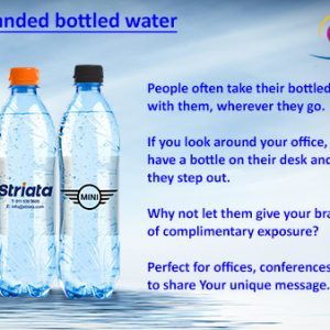 Personalised Bottled Water